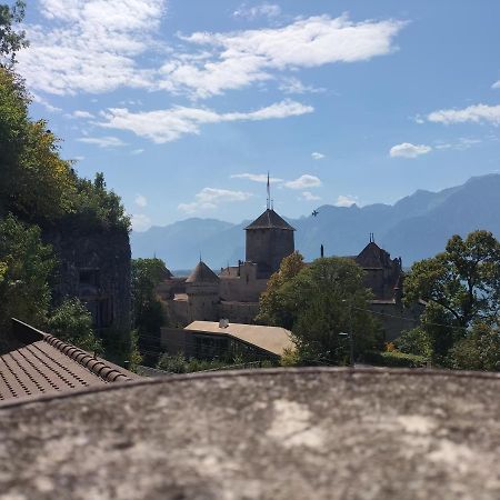 Aparthotel Castle View Veytaux Esterno foto